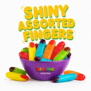 shiny assorted fingers