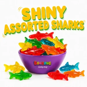 SHINY ASSORTED SHARKS
