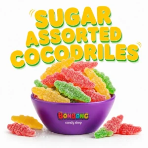 SUGAR ASSORTED COCODRILES