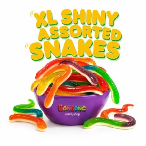 XL SHINY ASSORTED SNAKES