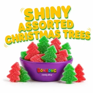 SHINY ASSORTED CHRISTMAS TREES