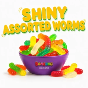 SHINY ASSORTED WORMS