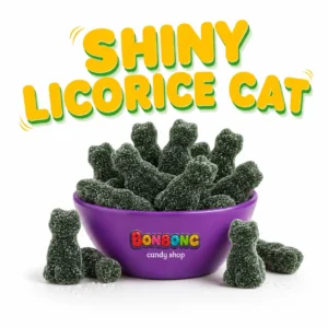 SHINY LICORICE CAT