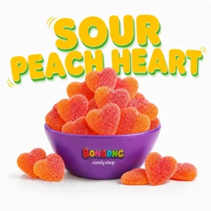 SOUR PEACH HEART