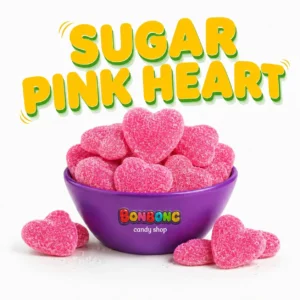 SUGAR PINK HEART