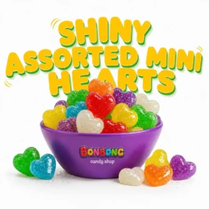 SHINY ASSONTED MINI HEARTS