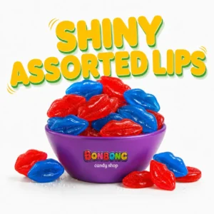 shiny assorted lips